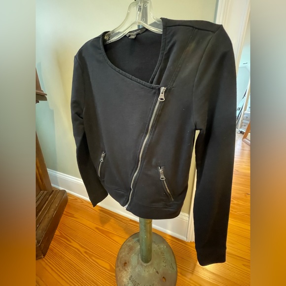 Banana Republic Jackets & Blazers - Cool Black Zip Jacket by Banana Republic
